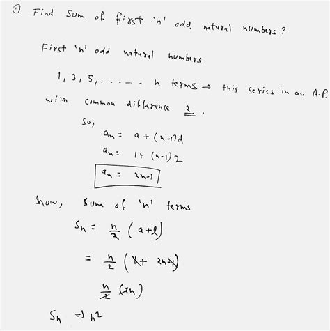 the sum of the first 50 odd natural number is|Solved: Find the sum of the first 50 odd natural numbers [Math].